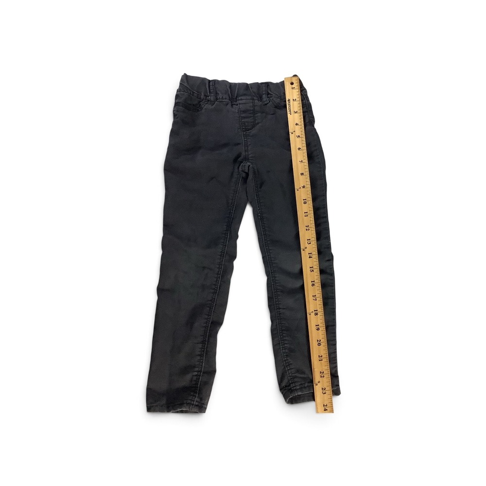BabyGap 1969 Littlest Legging Jean Girls 5 Black Denim Skinny School Casual - Picture 5 of 13